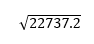 Standard deviation of points